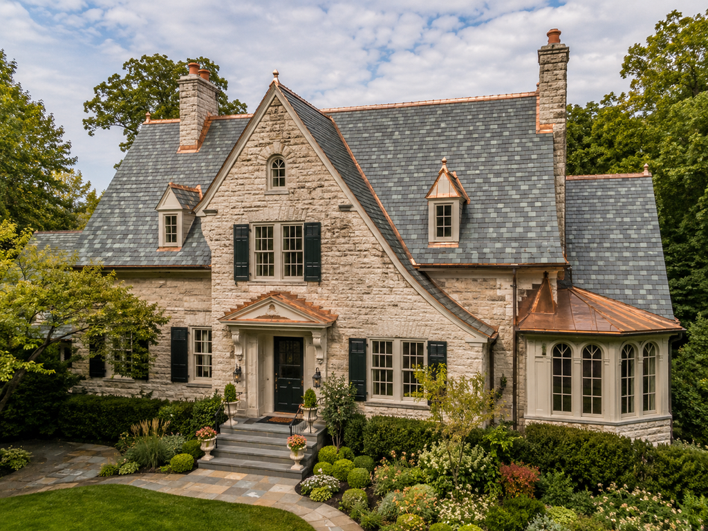 Slate Restoration on a Capitol Hill Landmark Home