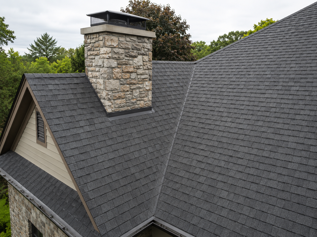Chimney Flashing and Ice Dam Leak Repair in Washington Park